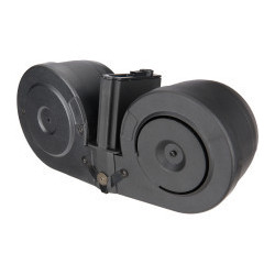 LANCER TACTICAL DRUM C-MAG M4 2500 - AIRSOFT