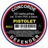 BOÎTE DE 50 CARTOUCHES CAL. 9 MM PAK À BLANC