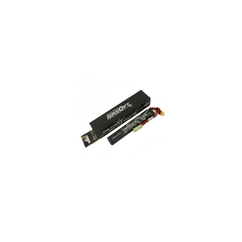 BATTERIE LIPO 2S 7.4V 1200MAH 25C 1 STICK GENSPOW