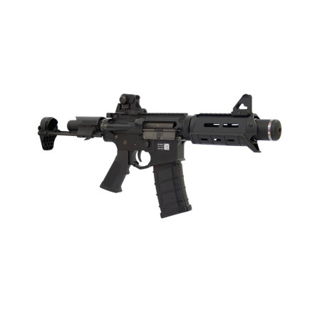 REPLIQUE LONGUE 6MM B4 PDW NOIRE EBBR - AIRSOFT
