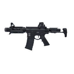 REPLIQUE LONGUE 6MM B4 PDW NOIRE EBBR - AIRSOFT