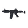 REPLIQUE LONGUE 6MM B4 PDW NOIRE EBBR - AIRSOFT