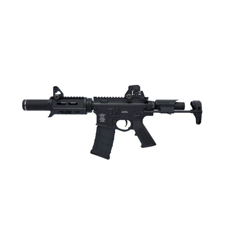 REPLIQUE LONGUE 6MM B4 PDW L NOIRE EBBR - AIRSOFT