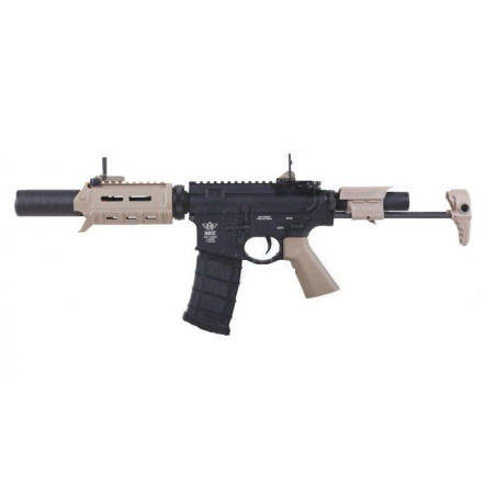 REPLIQUE LONGUE 6MM B4 PDW L TAN EBBR - AIRSOFT