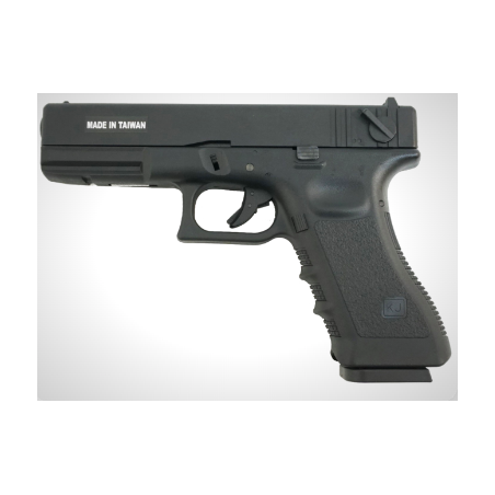 Colombisports - PISTOLET 6MM KP-18 GAZ NOIR