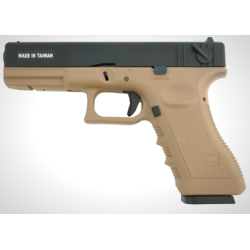 Colombisports - PISTOLET 6MM KP-18 GAZ TAN