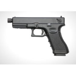 Colombisports - PISTOLET 6MM KP-18 TBC GAZ NOIR