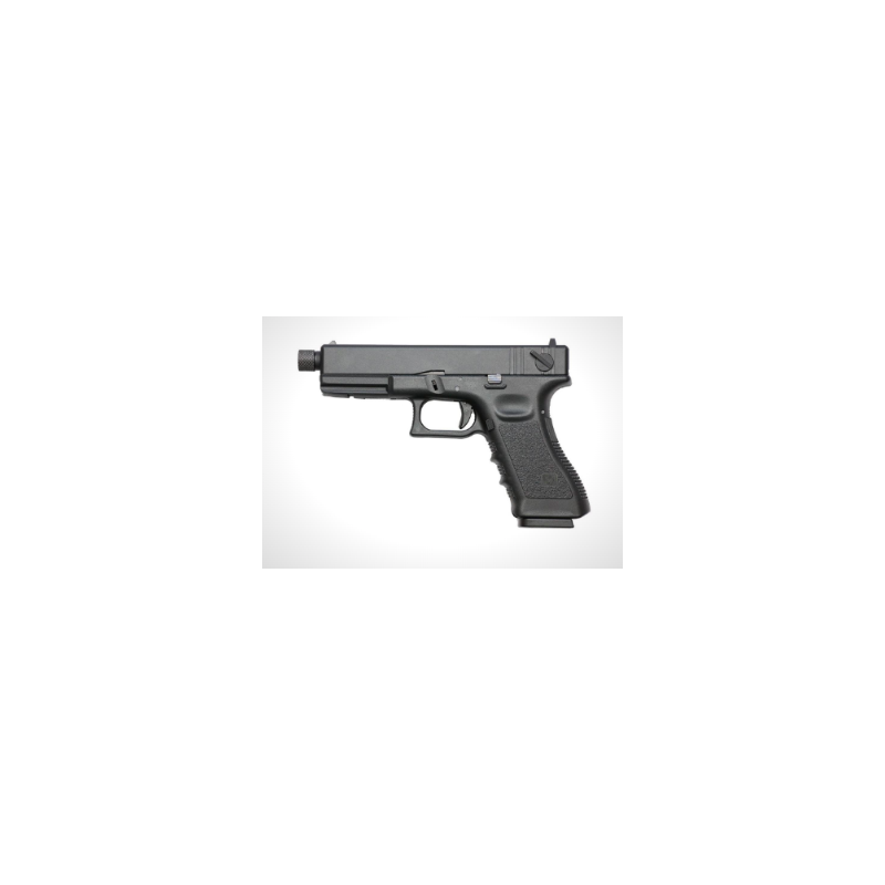 Colombisports - PISTOLET 6MM KP-18 TBC GAZ NOIR
