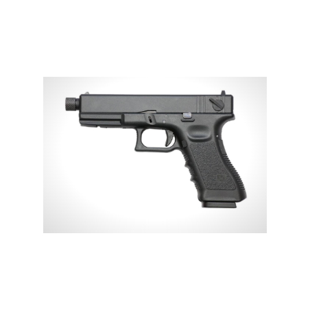 Colombisports - PISTOLET 6MM KP-18 TBC GAZ NOIR