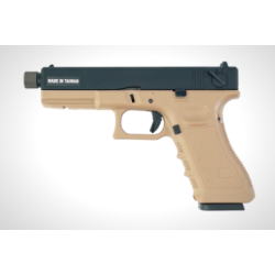 Colombisports - PISTOLET 6MM KP-18 TBC GAZ TAN