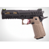 Colombisports - PISTOLET 6MM KP-19S GAZ NOIR ET TAN