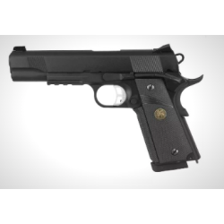 Colombisports - PISTOLET 6MM KJ TAC MASTER CO2 METAL NOIR