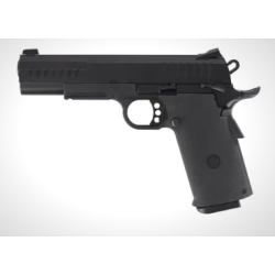 Colombsports - PISTOLET 6MM TACTICAL CUSTOM GAZ METAL NOIR