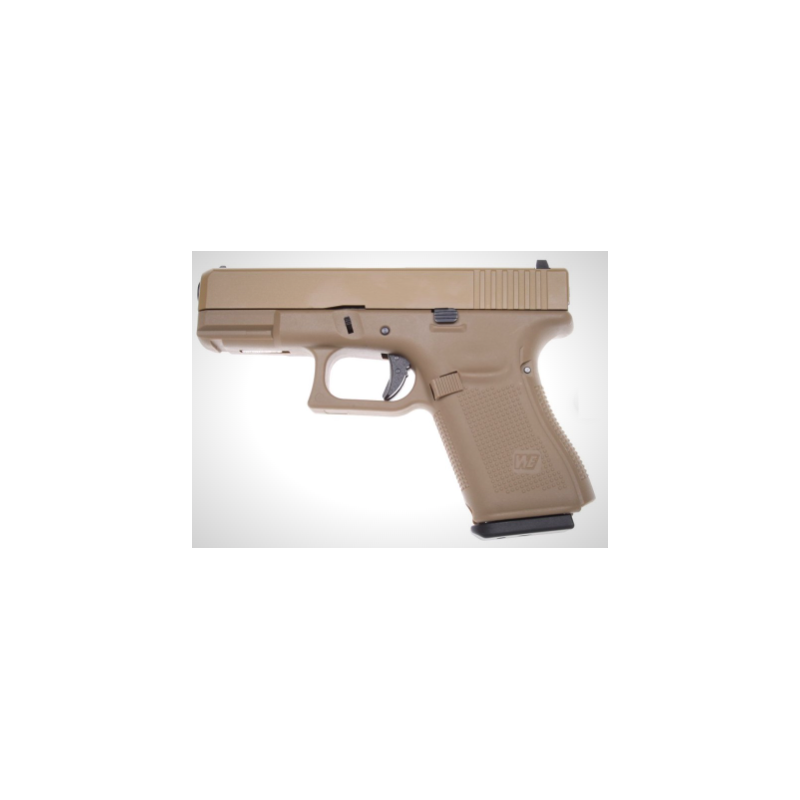 Colombisports - PISTOLET 6MM GAZ W19 GEN5 TAN