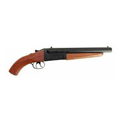 FUSIL A GAZ 6MM DOUBLE CANON BOIS COURT
