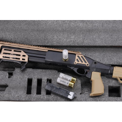 FUSIL A POMPE 6MM SA-VGS2 VAPOR NOIR ET TAN