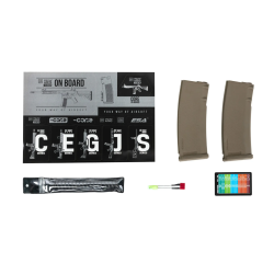 REPLIQUE LONGUE 6MM SA-C25 GEN 2 HAL NOIRE ET TAN