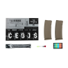 REPLIQUE LONGUE 6MM SA-C25 GEN 2 HAL NOIRE ET TAN