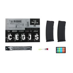 REPLIQUE LONGUE 6MM SA-C25 GEN 2 HAL NOIRE