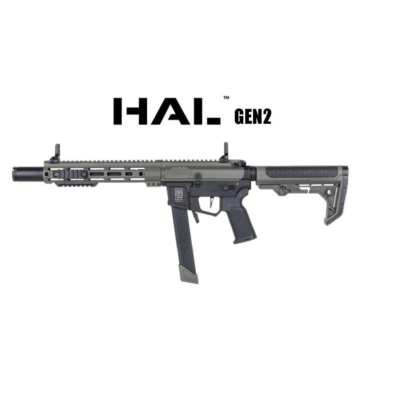 REPLIQUE LONGUE 6MM SA-FX02 FLEX BLDC HAL OLIVE G2 - AIRSOFT