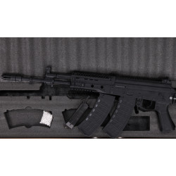 REPLIQUE LONGUE 6MM AK SA-J22 FLEX AEG NOIR - AIRSOFT