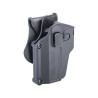 HOLSTER RIGIDE AMOMAX G2 UNIVERSEL GAUCHER NOIR