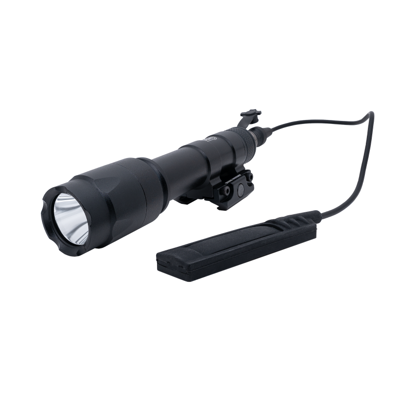 LAMPE TACTIQUE WL1080 AVEC MONTAGE NOIRE