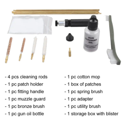 KIT NETTOYAGE 4.5MM 22LR
