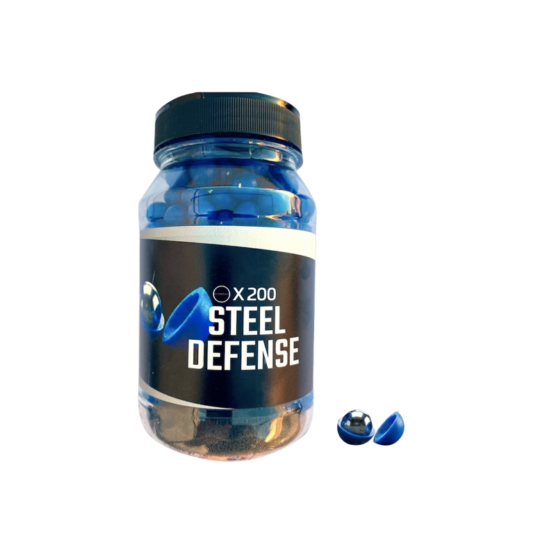 BILLES STEEL DEFENSE CALIBRE 50 X200