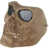 MASQUE SKULL GRILLAGE TAN