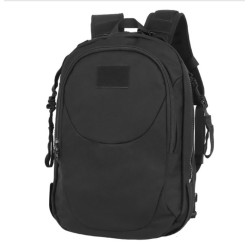 SAC A DOS TRANSFORMABLE EN GILET NOIR