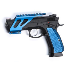 GRIP ALU CZ SP 01 SHADOW BLEU - AIRSOFT