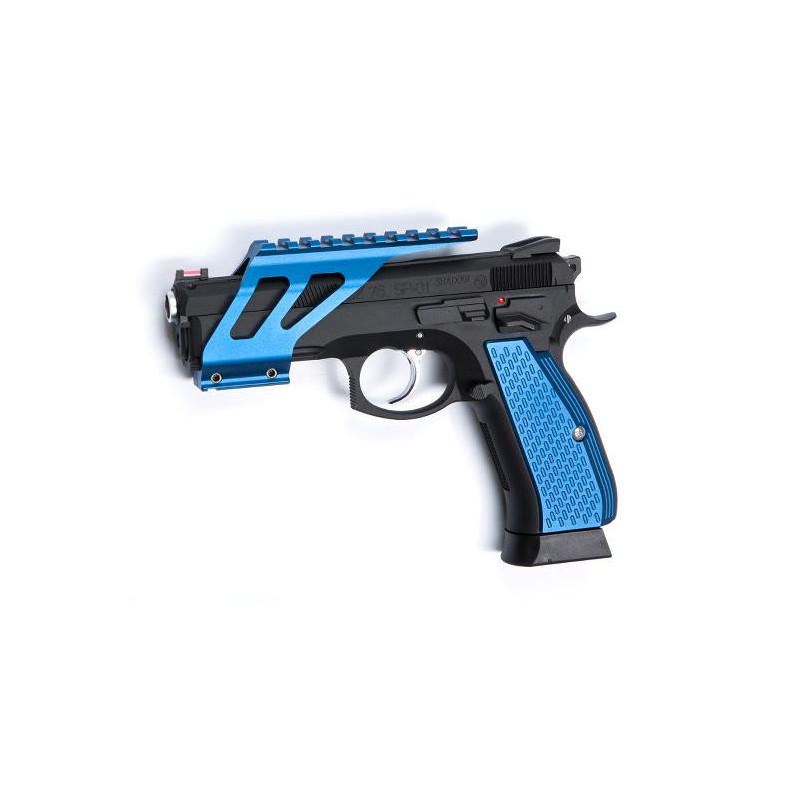GRIP ALU CZ SP 01 SHADOW BLEU - AIRSOFT