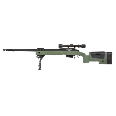 REPLIQUE LONGUE 6MM SA-S03 CORE SNIPER DOWNGRADE OD - AIRSOFT
