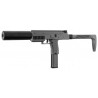 Réplique airsoft Vorsk SMG VMP-1X gris avec silencieux