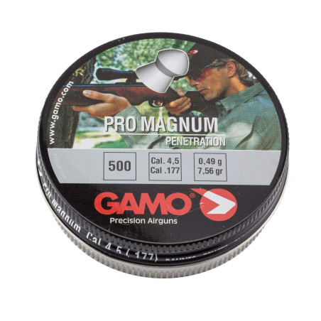 Plombs Pro Magnum tête pointue cal. 4,5 mm