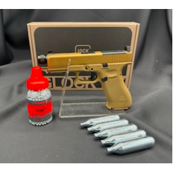Umarex - PISTOLET GLOCK 19X MOS CO2 CAL BB 4.5MM COYOTE