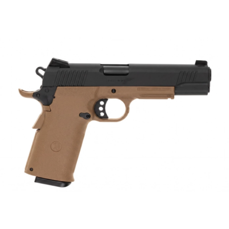 PISTOLET 6MM KP-11 GAZ METAL TAN