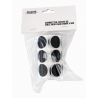 GOMMETTES CENTRE DE CIBLE NOIR DIAM 25MM X 900