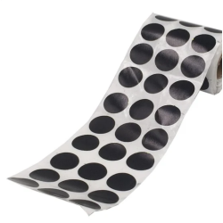 GOMMETTES CENTRE DE CIBLE NOIR DIAM 25MM X 900