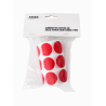 GOMMETTES CENTRE DE CIBLE ROUGE DIAM 25MM X 900