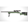 COLOMBISPORTS - REPLIQUE LONGUE 6MM SA-S02 CORE SNIPER LUNETTE ET BIPIED OD