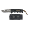 Couteau tactique K25 Pliant avec lame tranchante+scie 9,3cm