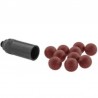 Embout Gomme-Cogne SAPL pour pistolet d'alarme - M8X100