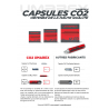 Umarex - Capsules CO2 88 grammes - Pas cher et économique