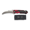 Couteau Professionelle K25 Noir et Rouge avec drapeau France