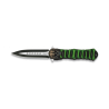 Couteau pliant Tête de mort crâne vert -  Albainox Lame 8.7cm