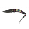 Couteau pliant "Style Indien noir". Lame 8.8cm