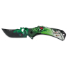Couteau pliant "Tête de mort " ACTV SKULL-Bazooka-shop.fr