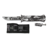 K25 - Couteau Papillon de qualité, lame revêtement Camo - Bazooka-shop.fr